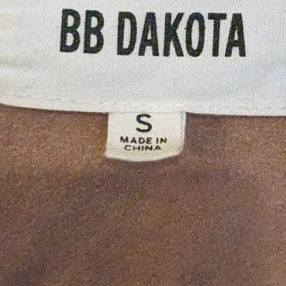 Wade Faux Suede JacketBB Dakota by Steve Madden Small - Picture 5 of 7